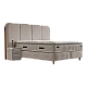 Υπνοδωμάτιο με ταπετσαρία και στρώμα MONACO 160 x 200 - μπεζ AN