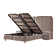 Υπνοδωμάτιο με ταπετσαρία και στρώμα MONACO 180 x 200 - μπεζ AN