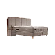 Υπνοδωμάτιο με ταπετσαρία και στρώμα MONACO 180 x 200 - μπεζ AN