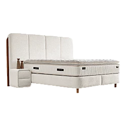 Υπνοδωμάτιο με ταπετσαρία και στρώμα MONACO 180 x 200 - ιβουάρ SY