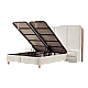 Υπνοδωμάτιο με ταπετσαρία και στρώμα MONACO 180 x 200 - ιβουάρ SY