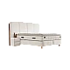 Υπνοδωμάτιο με ταπετσαρία και στρώμα MONACO 180 x 200 - ιβουάρ SY