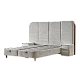 Υπνοδωμάτιο με ταπετσαρία και στρώμα MONACO 180 x 200 - mystic sand 28