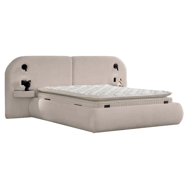 Тапицирана спалня с матрак ELYSIA 160 х 200