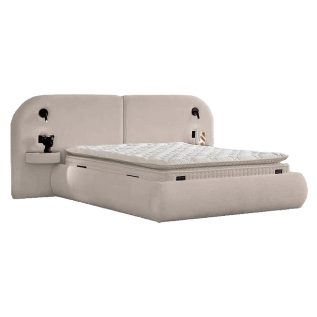 Тапицирана спалня с матрак ELYSIA 160 х 200