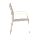 Garden chair ARTA - cappuccino