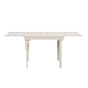 Extendable garden table PERAMA - cream