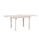 Extendable garden table PERAMA - cream