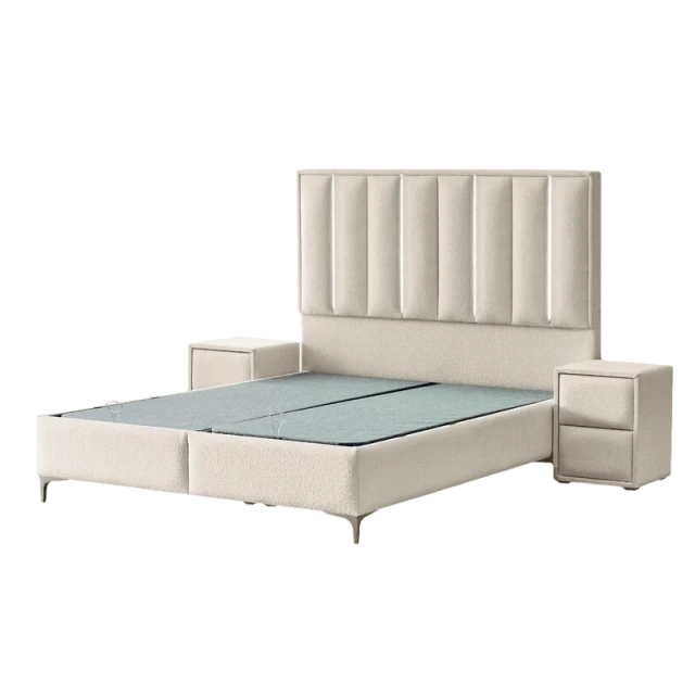Υπνοδωμάτιο με ταπετσαρία και στρώμα MINI MOONLIGHT 180 x 200 - μπεζ 02