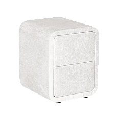 Bedroom bedside table CARISSIMA - pearl 01