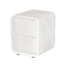 Bedroom bedside table CARISSIMA - pearl 01