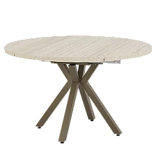 Extendable dining table ELGETA - Oak Trevi OG