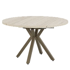 Extendable dining table ELGETA - Oak Trevi OG