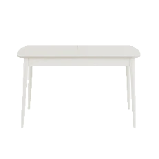Extendable dining table ASENSIO - cream matt SCM