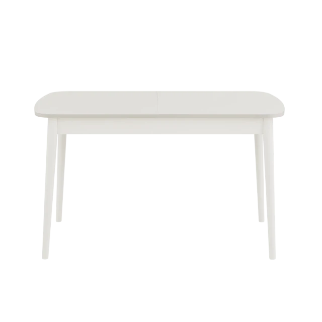 Extendable dining table ASENSIO - cream matt SCM