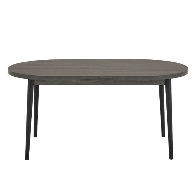 Extendable dining table IGEA - anthracite BL