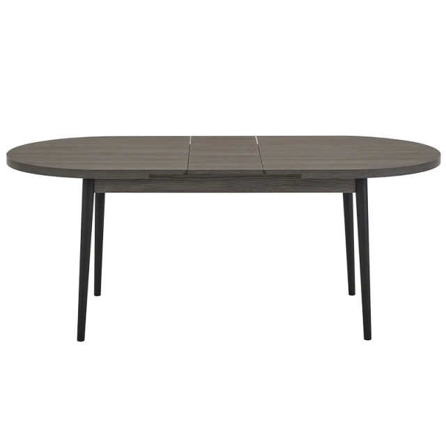 Extendable dining table IGEA - anthracite BL