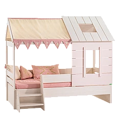 Детско легло къща PINK HOUSE - 90 х 200
