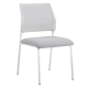 Посетителски стол Carmen 1712 - светлосив