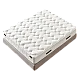 Upholstered bedroom with mattress RODOS PRO 160 x 200 - gray 18