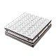 Upholstered bedroom with LEGO mattress 160 x 200 - anthracite SY