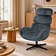 Armchair MARY - dark gray