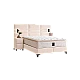 Upholstered bedroom with mattress MATHILDA 180 x 200 - cream 02