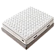 Upholstered bedroom with mattress BUDVA 160 x 200 - pearl 03