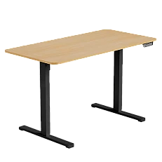Ergonomic adjustable desk Carmen CR-012 - beech / black