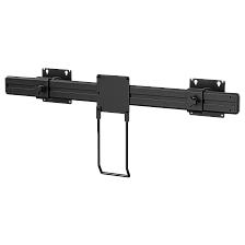 Стойка за два монитора Carmen CR-102 BA - черен