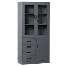 Metal cabinet Carmen CR-1278 EK SAND - graphite