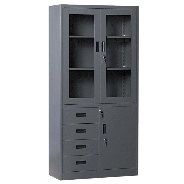 Metal cabinet Carmen CR-1278 EK SAND - graphite
