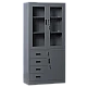 Metal cabinet Carmen CR-1278 EK SAND - graphite