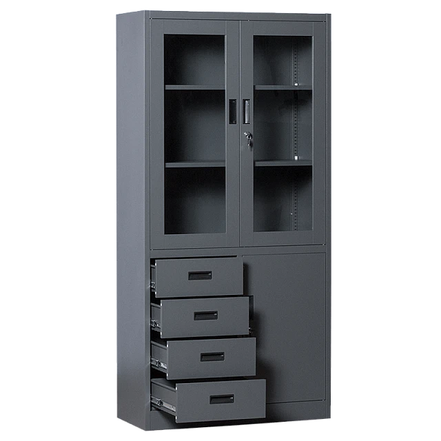 Metal cabinet Carmen CR-1278 EK SAND - graphite
