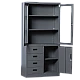 Metal cabinet Carmen CR-1278 EK SAND - graphite