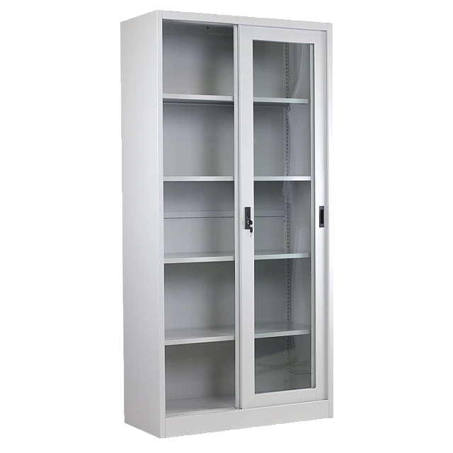 Метален шкаф Carmen CR-1267 К - сив