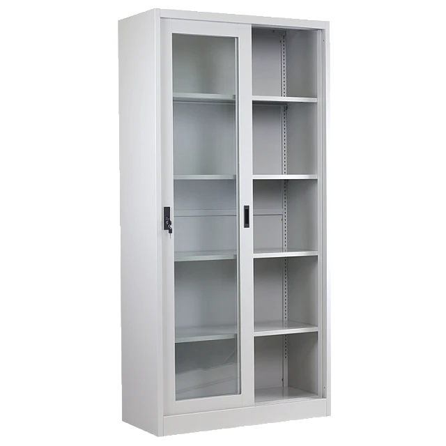 Метален шкаф Carmen CR-1267 К - сив