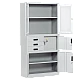Метален шкаф Carmen CR-1240 E K - сив