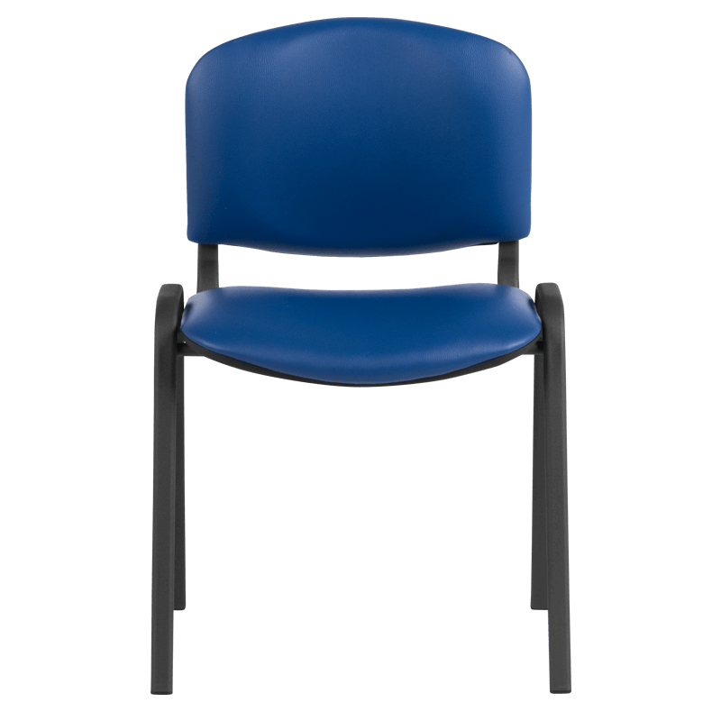 Visitor chair Carmen 1131 LUX - dark blue