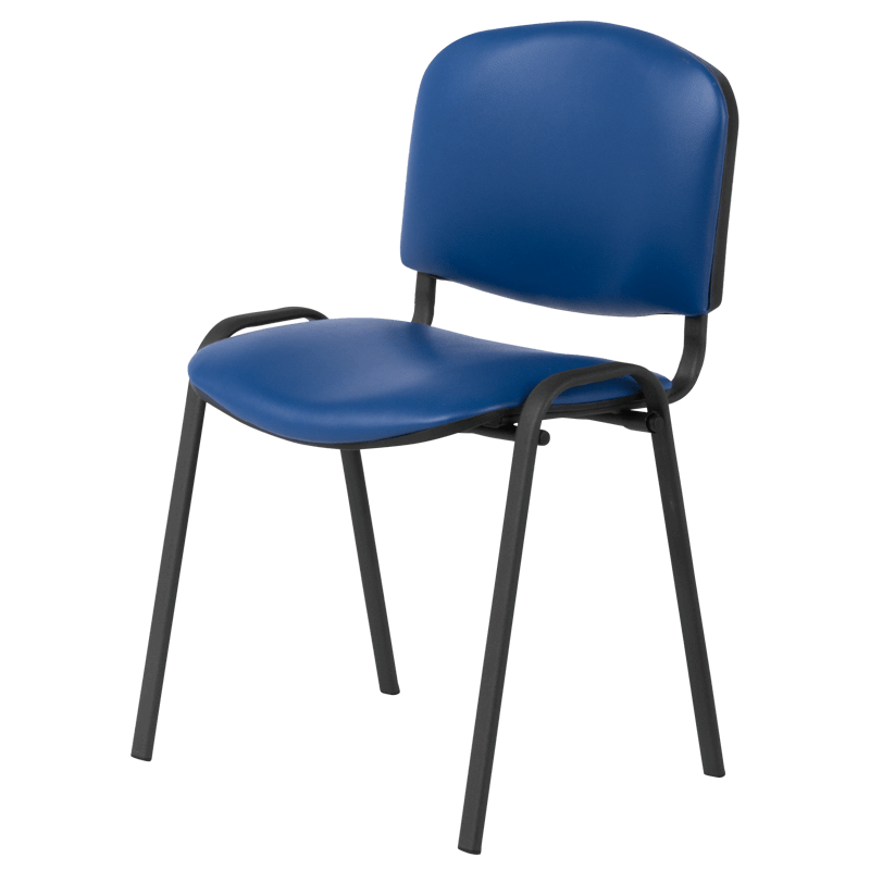 Visitor chair Carmen 1131 LUX - dark blue