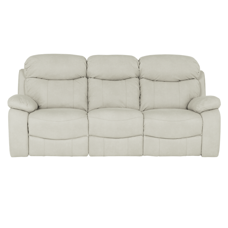 Sofa - three-seater with relax mechanism SELENA - cream 101