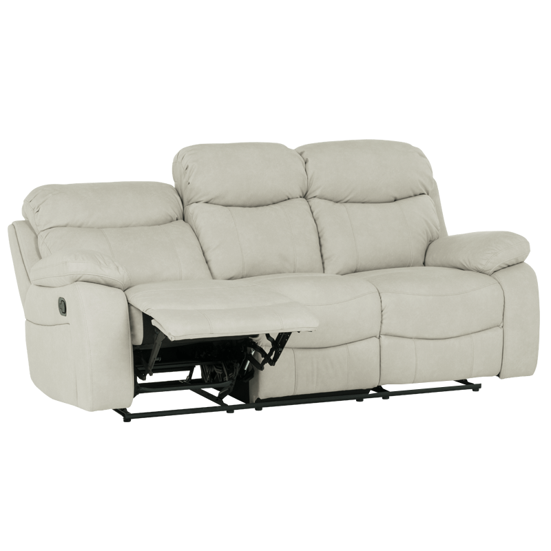 Sofa - three-seater with relax mechanism SELENA - cream 101