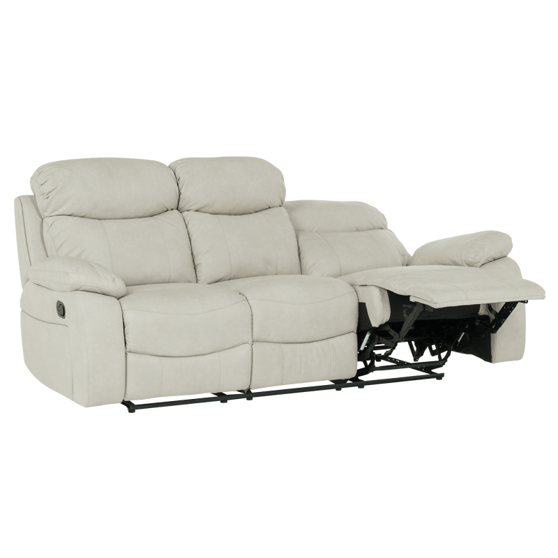 Sofa - three-seater with relax mechanism SELENA - cream 101