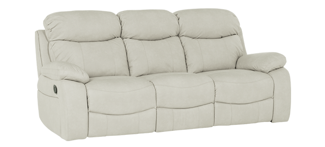 Sofa - three-seater with relax mechanism SELENA - cream 101