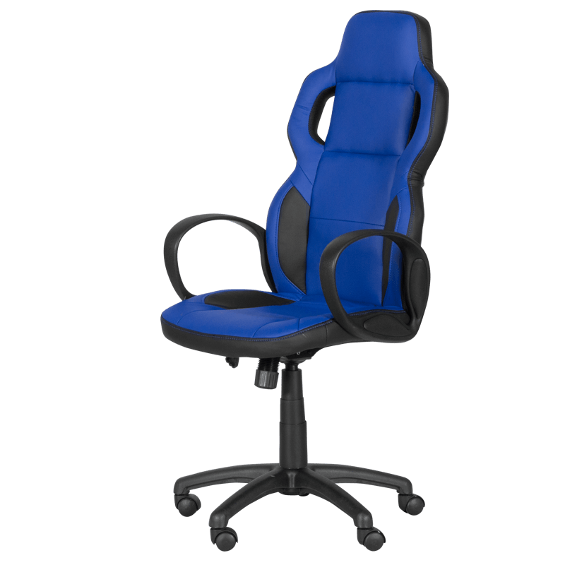 Gaming chair Carmen 7510 - black-blue