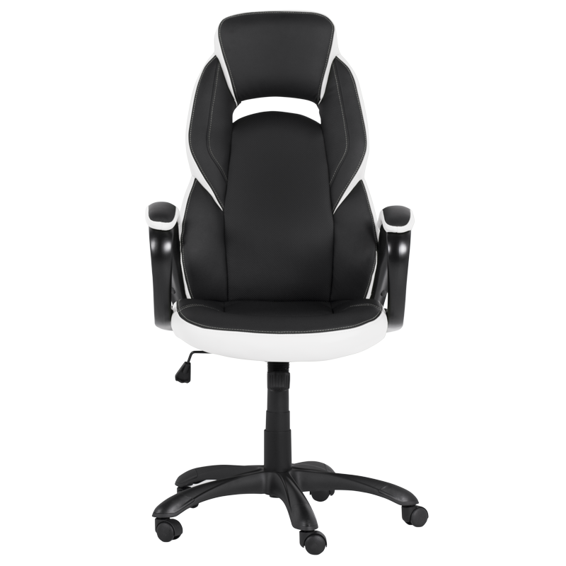 Gaming chair Carmen 7511 - black and white