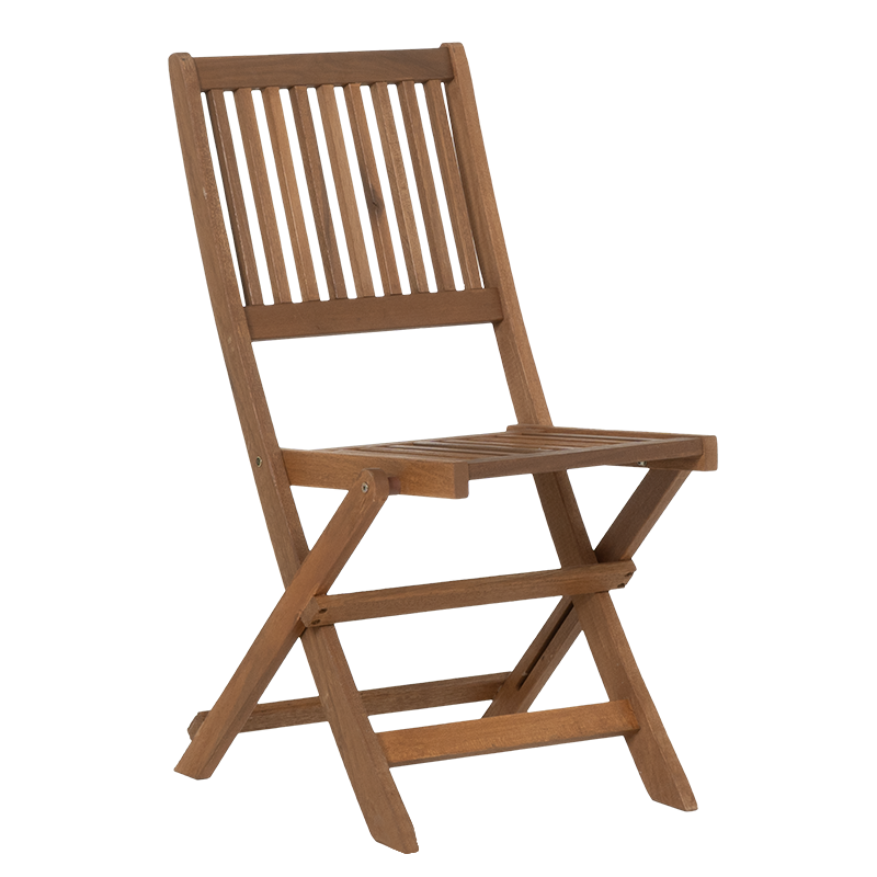 Folding wooden garden chair KAI
