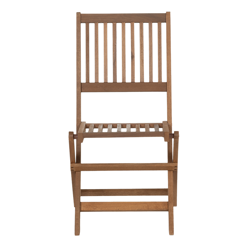 Folding wooden garden chair KAI