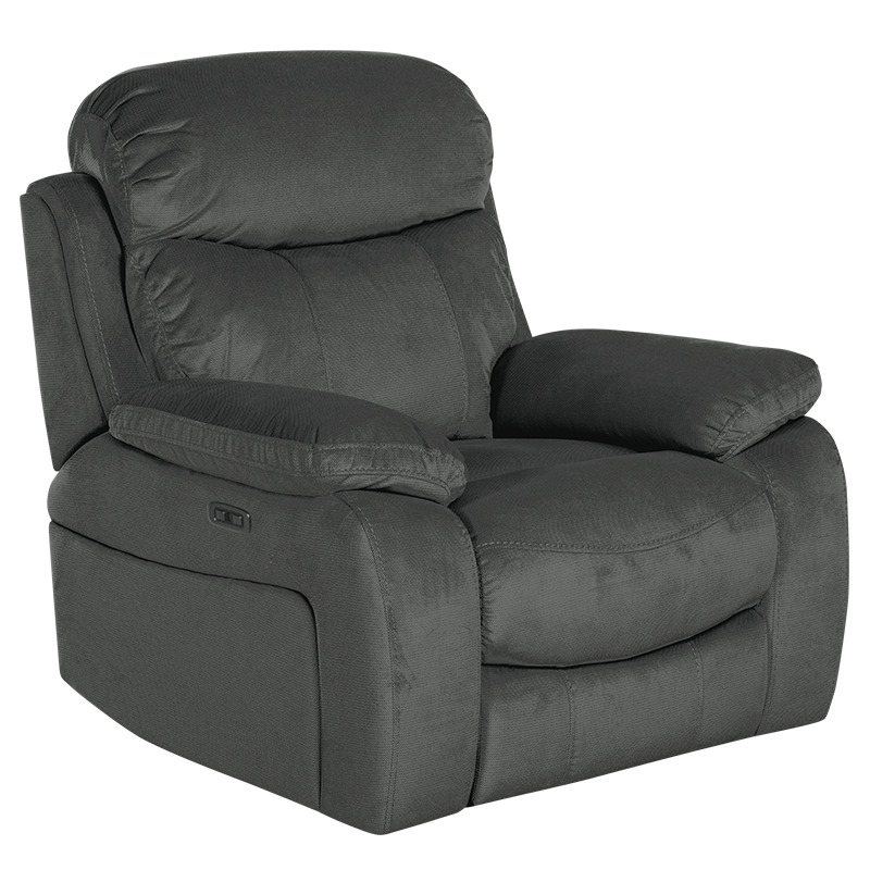 Armchair with electric relaxation mechanism SELENA LUX - dark gray 457