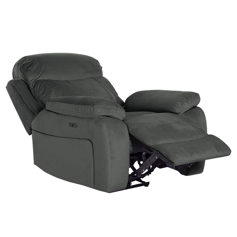 Armchair with electric relaxation mechanism SELENA LUX - dark gray 457